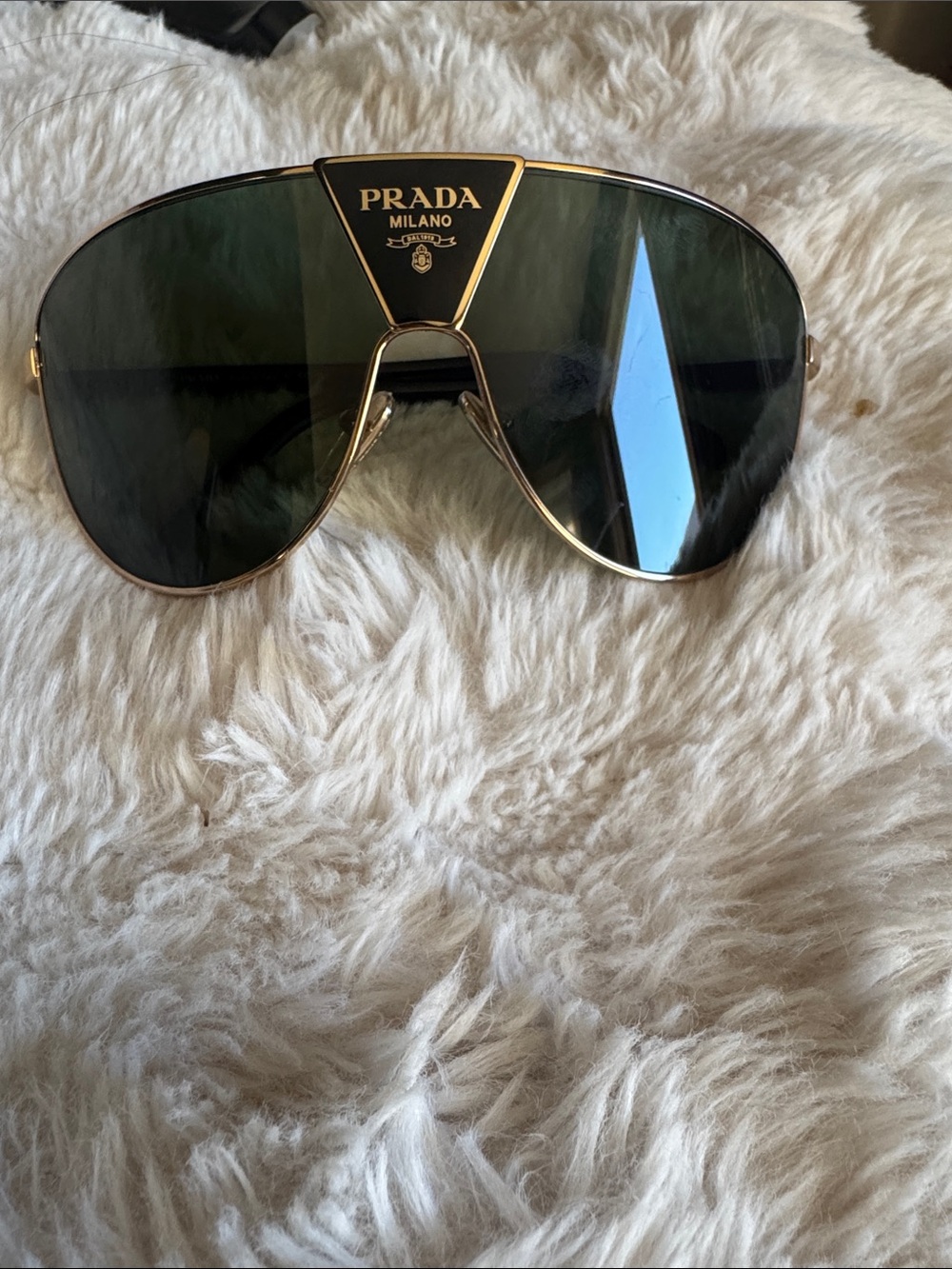 Prada Black Fabric Sunglasses Pouch and Box Set - Picture 12 of 12